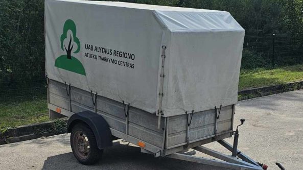 Priekabą atliekoms išvežti galima gauti nemokamai – kreipkitės į ARATC