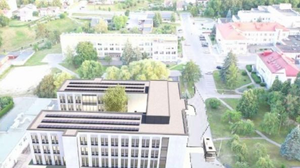 Alytaus architektų taryba kritikuoja poliklinikos pastato projektą