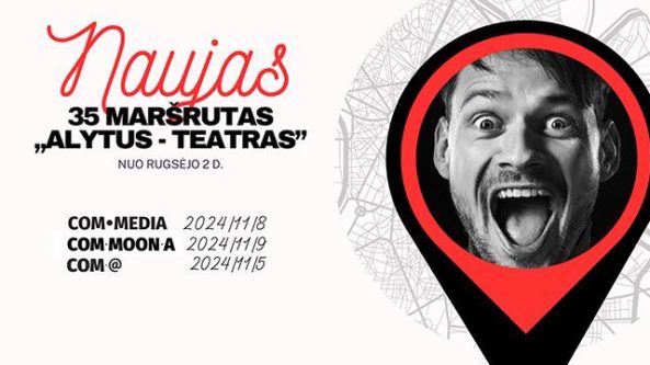  Maršrutas – teatras: 35 sezonas
