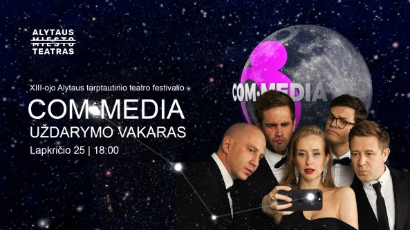 Nuo jaunaties iki delčios: festivalio COM·MEDIA uždarymas artėja