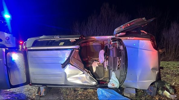 Alytuje apvirto automobilis, žuvo vairuotojas