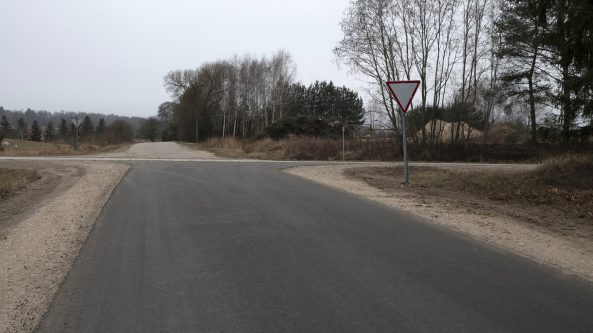 Alytaus rajone išasfaltuotas dar vienas žvyrkelis