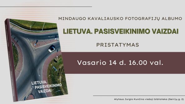 Valentino dieną Alytaus bibliotekoje – fotografijų albumo pristatymas apie Lietuvą