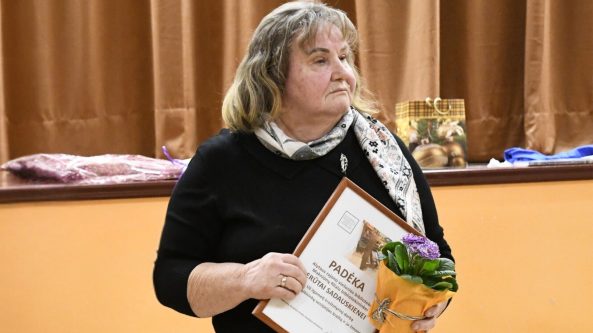 Makniūnų bibliotekininkė Berūta Sadauskienė 40 metų paskyrė kultūrai ir žmonėms