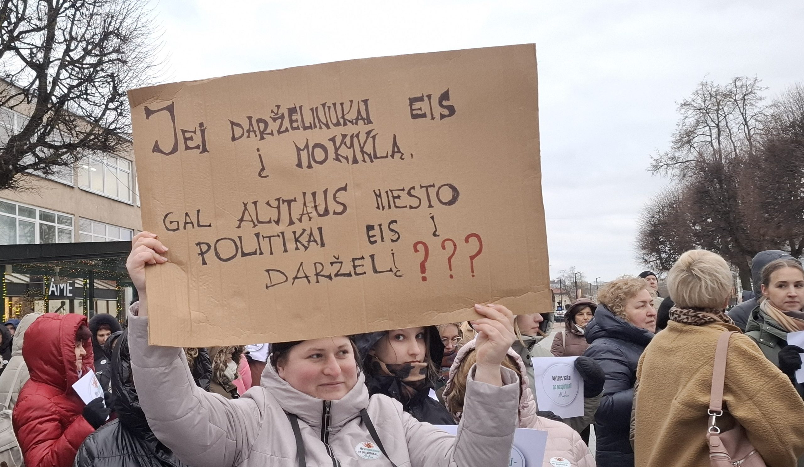 Vilniaus Vytauto Didžiojo gimnazijos alumnai: „demokratijai iškilo realus pavojus!“