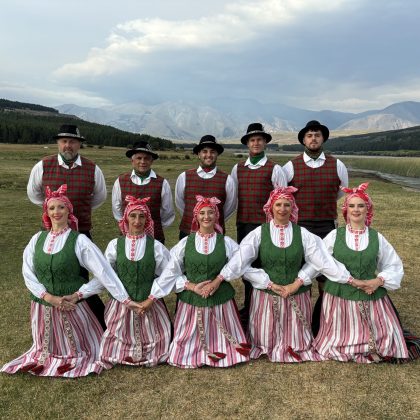 Lietuvių tautinių šokių kolektyvas „Griaustinis“ koncertavo Esquelyje, Chubuto provincijoje