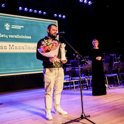 Edgarui Mazaliauskui – „Metų verslininko“ apdovanojimas už duoklę savo kraštui su kaupu