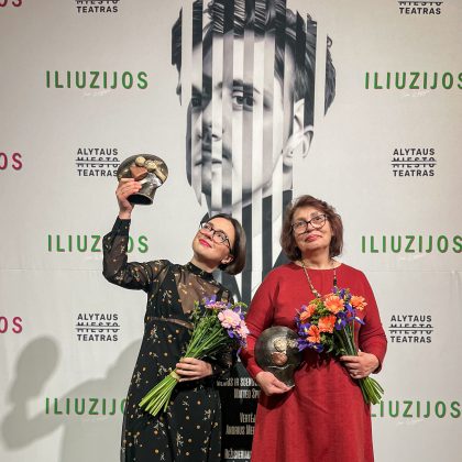 Po premjeros „Iliuzijos“ – įteikti „Teatrakmeniai“