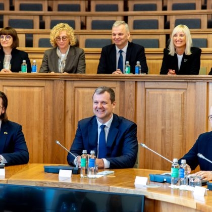 Premjeras ir ministrai Alytuje susitiko su regiono merais