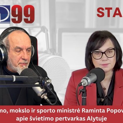 Švietimo ministrė R. Popovienė: „Geriausi sprendimai, kai yra susitariama, bet…“