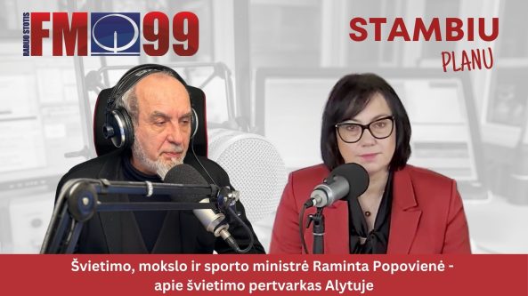 Švietimo ministrė R. Popovienė: „Geriausi sprendimai, kai yra susitariama, bet…“