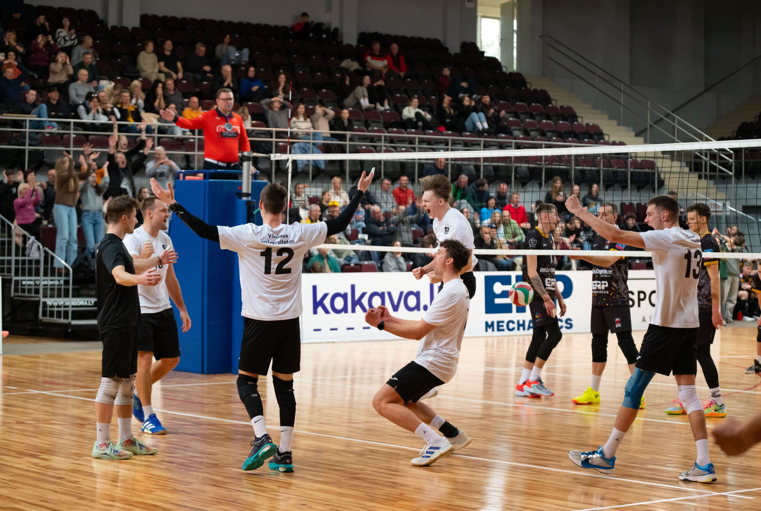Gargždų „Amber Volley“ tinklininkai apgynė Lietuvos čempionų titulą