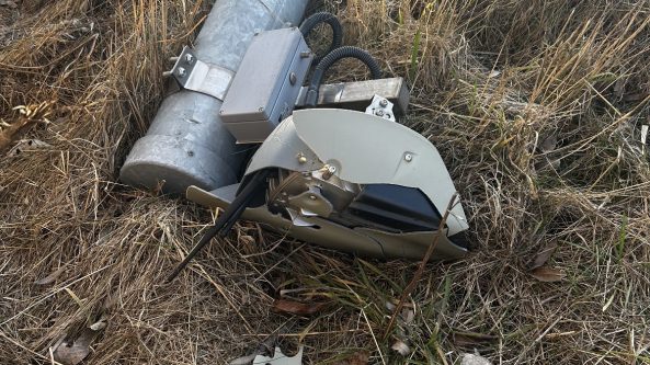 Policija prašo pagalbos – apgadintas greičio matuoklis