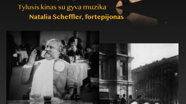 Ypatinga kultūrinė patirtis – tyliojo kino renginys su gyva muzikine improvizacija