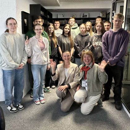 Smagus penktadienis FM99 studijoje su moksleiviais iš Valkininkų