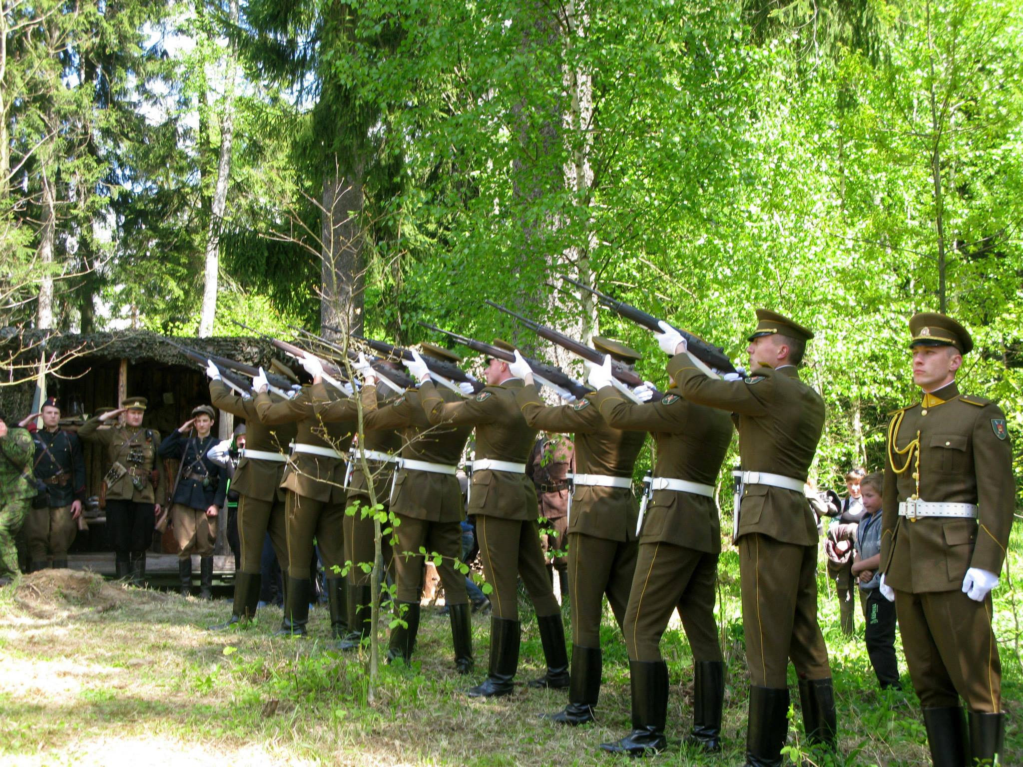 Partizanų mūšio 80-metis Lazdijuose