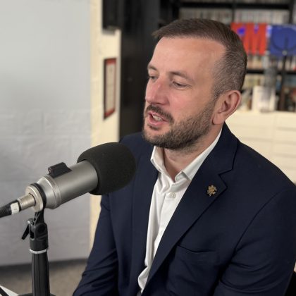 Europarlamentaras Virginijus Sinkevičius lankėsi Alytuje