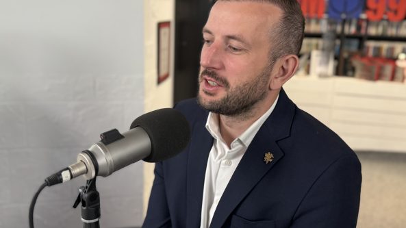 Europarlamentaras Virginijus Sinkevičius lankėsi Alytuje