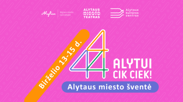 Alytaus miestui 444-eri! Švęskime miesto gimtadienį!