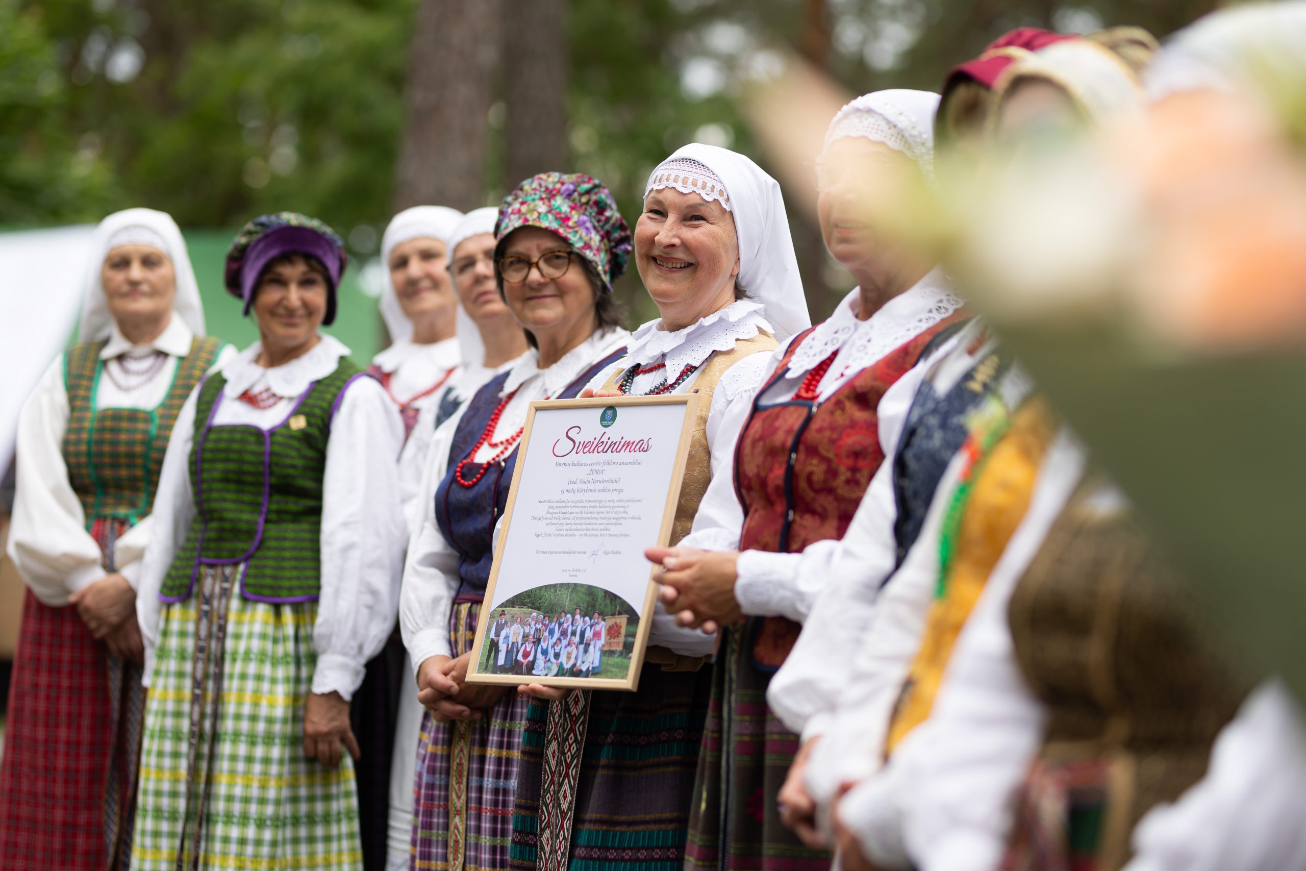 Varėna akordeonų garsais atvėrė duris vasarai