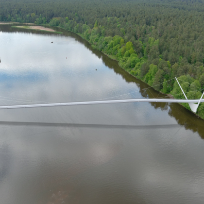 Birštone planuojama statyti pėsčiųjų ir dviračių tiltą per Nemuną