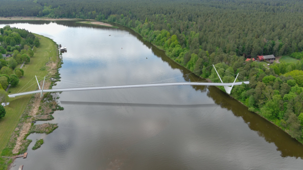 Birštone planuojama statyti pėsčiųjų ir dviračių tiltą per Nemuną