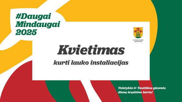 Alytaus rajono savivaldybė kviečia kurti lauko instaliacijas
