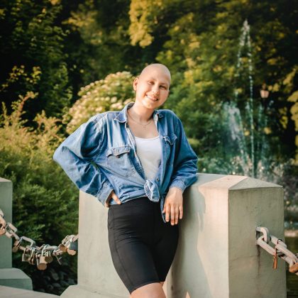 Dėl vėžio kojos netekusi Veronika: „Aš privalau gyventi, nes kito pasirinkimo tiesiog neturiu“
