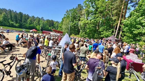Alytuje jau 18 metų vyksta tradicinis dviračių žygis „Šeima – mūsų stiprybė“