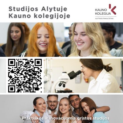 Alytuje – kokybiškos studijos arčiau namų