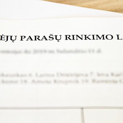 Piliečių iniciatyva dėl nekilnojamojo turto mokesčio įstatymo pakeitimo nesulaukė rinkėjų palaikymo