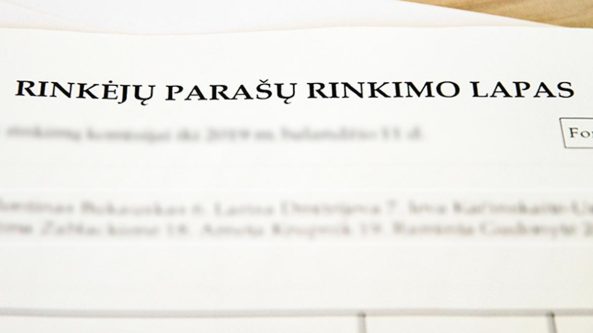 Piliečių iniciatyva dėl nekilnojamojo turto mokesčio įstatymo pakeitimo nesulaukė rinkėjų palaikymo
