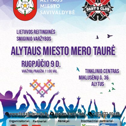 Alytuje – Lietuvos smiginio reitinginės varžybos