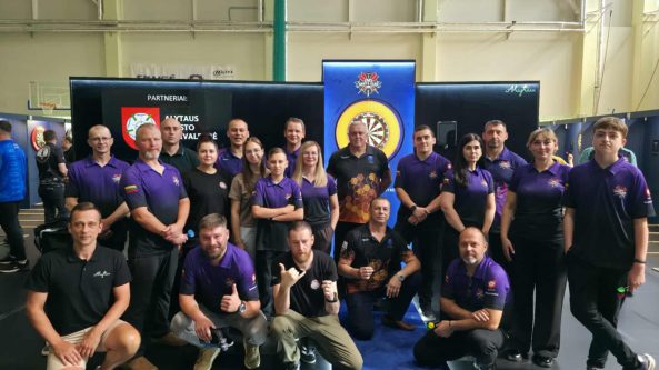 Alytuje vyko pirmosios Lietuvos reitinginės smiginio varžybos