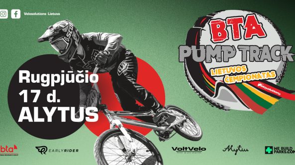 BTA Pump Track Lietuvos Čempionatas sugrįžta į Alytų!