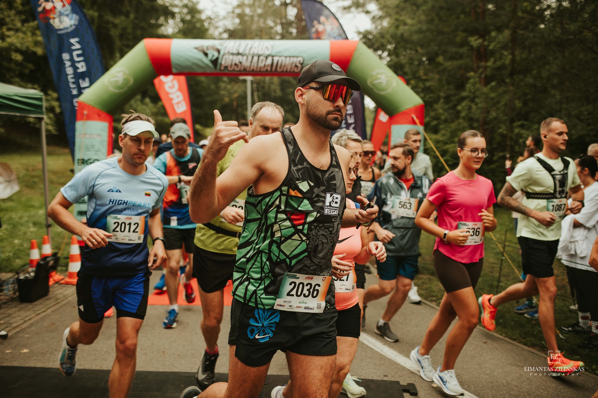 „Alytaus pusmaratonis“ pritraukė šimtus bėgimo mylėtojų