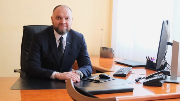 Alytaus vicemeras Bronius Bieliauskas pradeda darbą Krašto apsaugos ministerijoje