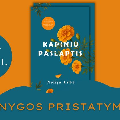Alytuje – Nelijos Urbės romano „Kapinių paslaptis“ pristatymas Alytuje – Nelijos Urbės romano „Kapinių paslaptis“ pristatymas