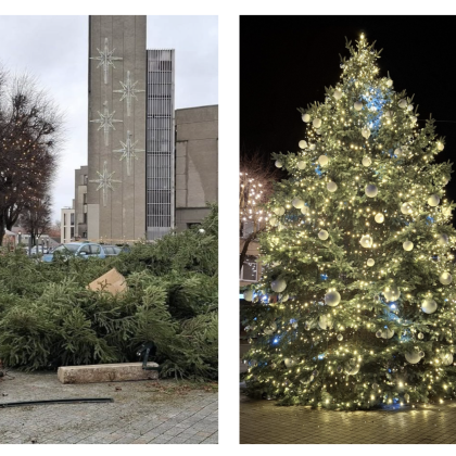 Alytaus kalėdinė eglutė įžiebiama gruodžio 6 dieną Alytaus kalėdinė eglutė įžiebiama gruodžio 6 dieną