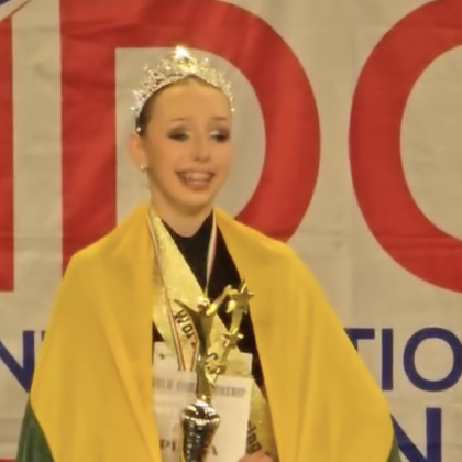 Alytiškė Liepa Krušnaitė tapo pasaulio čempione