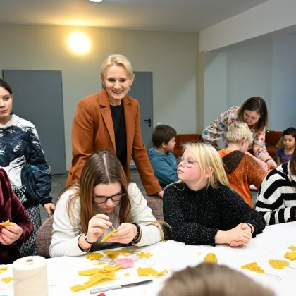 Butrimonių vaikų dienos centre šilta prieššventinė popietė Butrimonių vaikų dienos centre šilta prieššventinė popietė