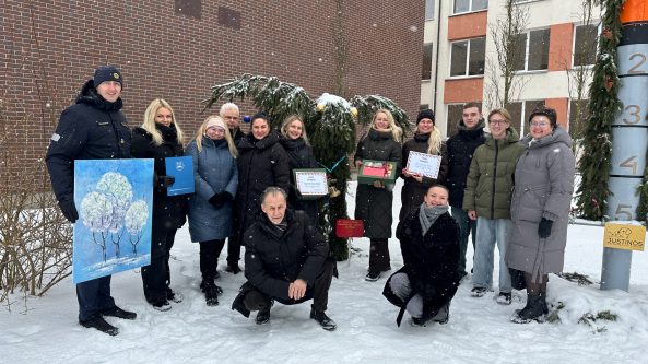 Kalėdinių eglučių parko nugalėtojai: bendruomenė, kūryba ir prasmingos idėjos