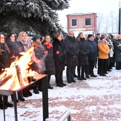 Laisvės laužais įprasmintas Sausio 13-osios atminimas