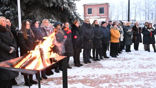 Laisvės laužais įprasmintas Sausio 13-osios atminimas