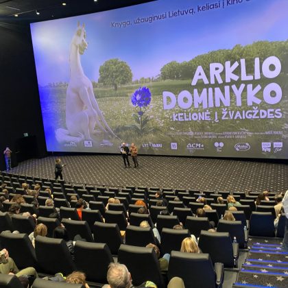 „Arklio Dominyko kelionė į žvaigždes“ jau kine