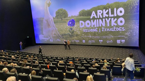 „Arklio Dominyko kelionė į žvaigždes“ jau kine