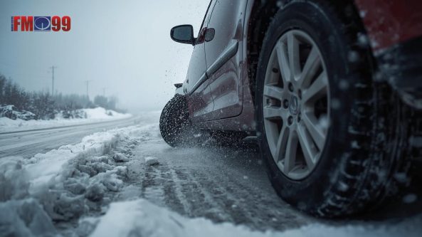 Dėl pablogėjusių oro sąlygų policija fiksavo trečdaliu daugiau eismo įvykių