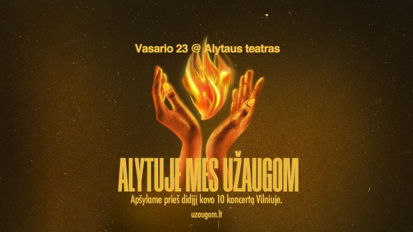 „Alytuje mes užaugom!“ – vakaras laisvei, atminimui ir Ukrainai
